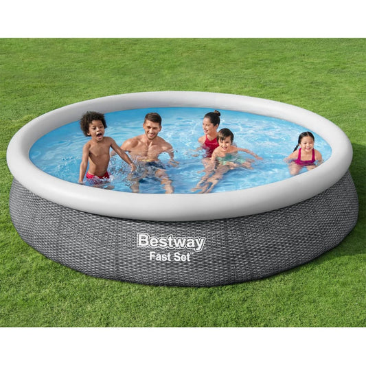 Swimmingpool-Set Rund 366x76 cm - Premium Pools  - Just €177.64! Shop now at homesales4u