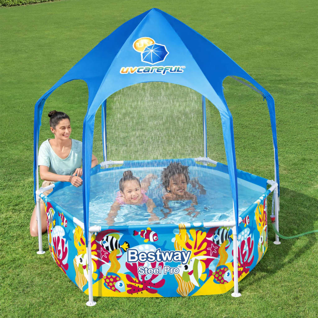 Steel Pro UV Careful Kinderpool 183x51 cm - Premium Pools  - Just €197.64! Shop now at homesales4u