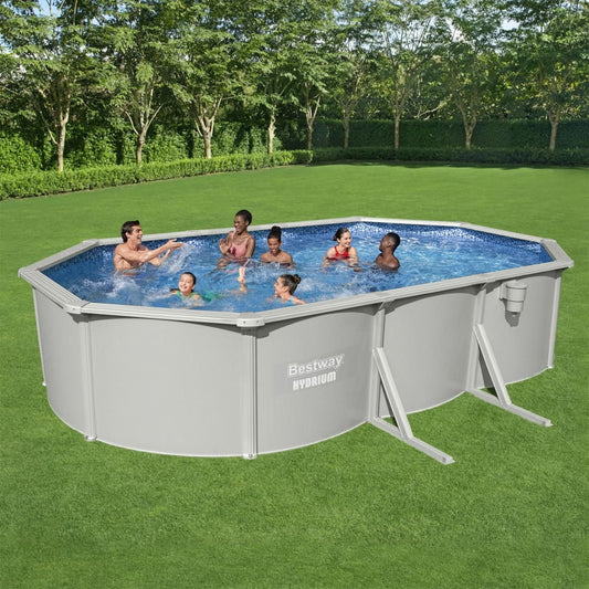 Hydrium Frame-Pool Oval 610x360x120 cm - Premium Pools  - Just €2799.52! Shop now at homesales4u