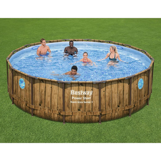 Power Steel Swimmingpool-Set 488x122 cm - Premium Pools  - Just €861.67! Shop now at homesales4u
