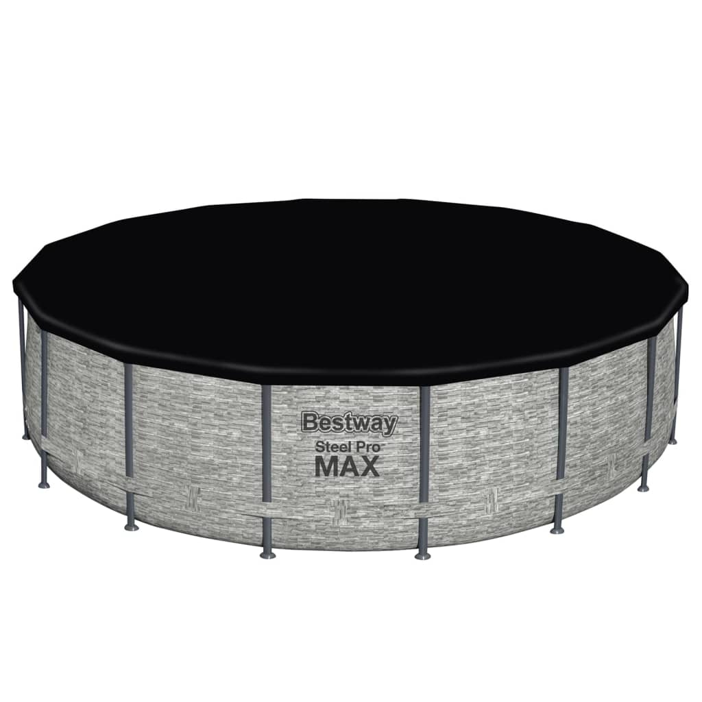 Power Steel Swimming Pool Rund 488x122 cm - Premium Pools  - Just €798.97! Shop now at homesales4u