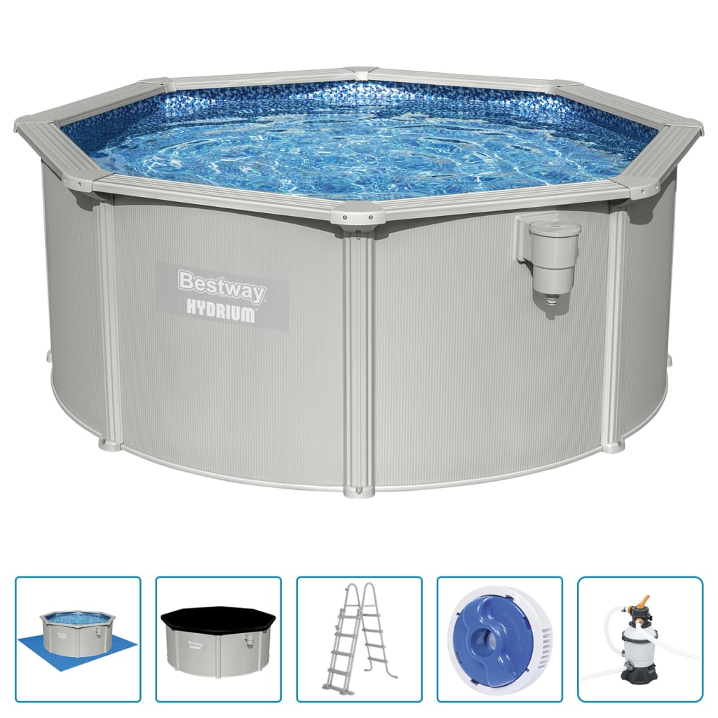 Hydrium Swimmingpool-Set 300x120 cm - Premium Pools  - Just €1638.77! Shop now at homesales4u