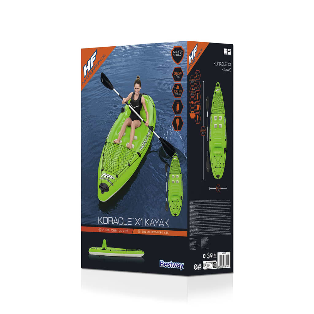 Angelboot-Set Hydro-Force Koracle Aufblasbar - Premium Kajaks  - Just €179.90! Shop now at homesales4u