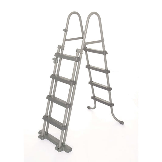 4-Stufen-Sicherheitsleiter Flowclear 122 cm 58331 - Premium Pool-Lleiter, -treppen & -rampen  - Just €144.25! Shop now at homesales4u