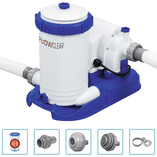 Flowclear Pool-Filterpumpe 9463 L/h - Premium Pool- & Whirlpool-Filter  - Just €238.16! Shop now at homesales4u
