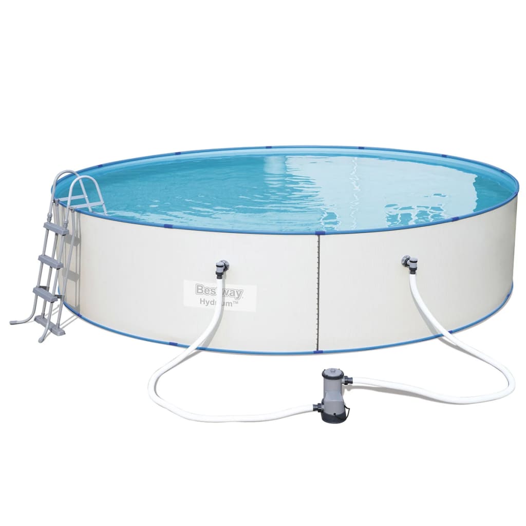 Hydrium Pro Schwimmbad Set Stahlrahmen 460x90 cm 56386 - Premium Pools  - Just €921.65! Shop now at homesales4u