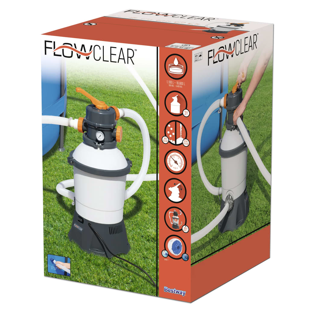 Flowclear Sandfilterpumpe - Premium Pool- & Whirlpool-Filter  - Just €245.53! Shop now at homesales4u