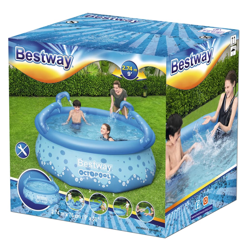 Easy Set Pool OctoPool 274 x 76 cm - Premium Pools  - Just €78.05! Shop now at homesales4u