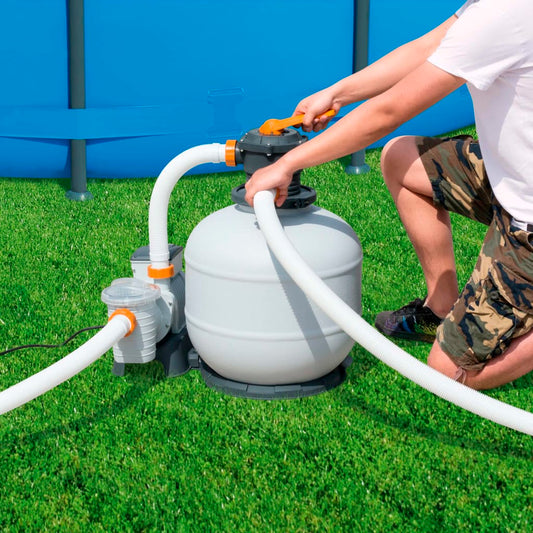Sandfilterpumpe Flowclear 8327 L/h - Premium Pool- & Whirlpool-Filter  - Just €337.70! Shop now at homesales4u