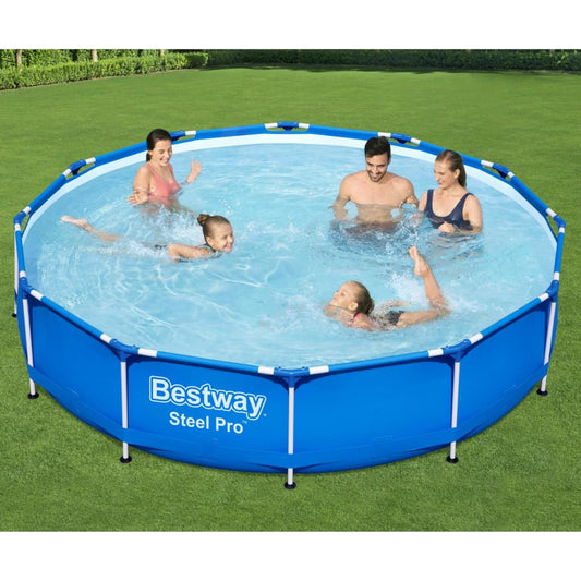 Pool Steel Pro Frame 366x76 cm - Premium Pools  - Just €180.47! Shop now at homesales4u