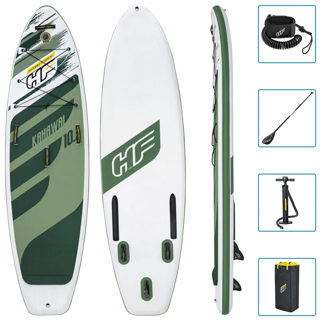 Hydro-Force Kahawai Aufblasbares SUP Set 310x86x15 cm - Premium Surfbretter  - Just €535.60! Shop now at homesales4u