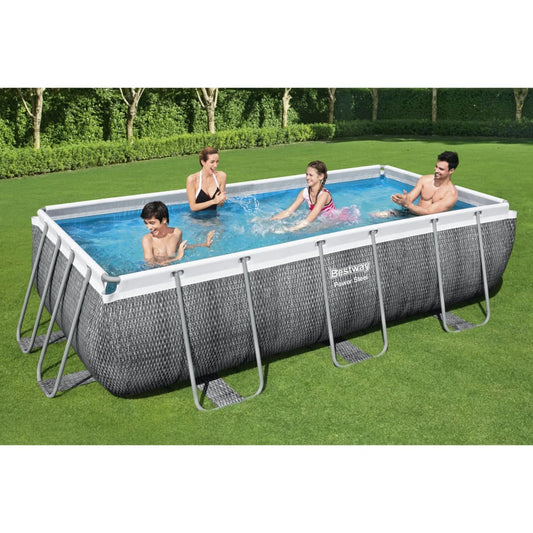 Power Stahlrahmen-Pool Set 404x201x100 cm - Premium Pools  - Just €648.02! Shop now at homesales4u