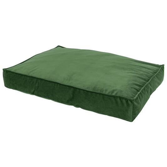 Hundekissen Velvet 100x70x15 cm Grün - Premium Hundebetten  - Just €110.17! Shop now at homesales4u