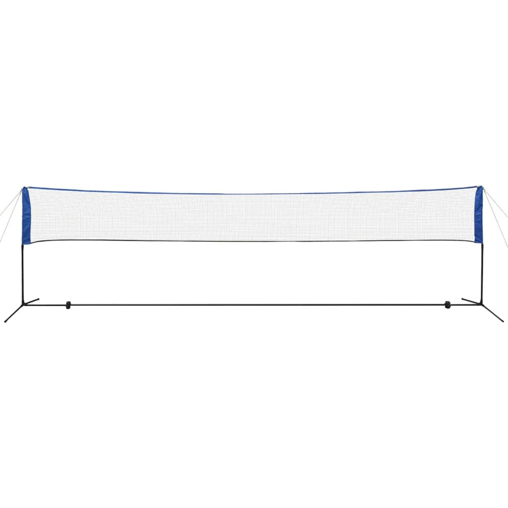 Badmintonnetz mit Federbällen 600x155 cm - Premium Badminton-Netze  - Just €112.49! Shop now at homesales4u