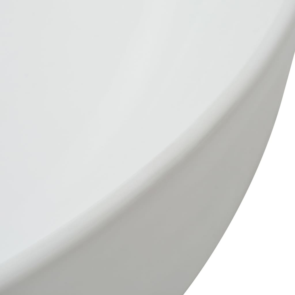 Waschbecken Dreiecksform Keramik Weiß 50,5 x 41 x 12 cm - Premium Badezimmer-Waschbecken  - Just €80.62! Shop now at homesales4u
