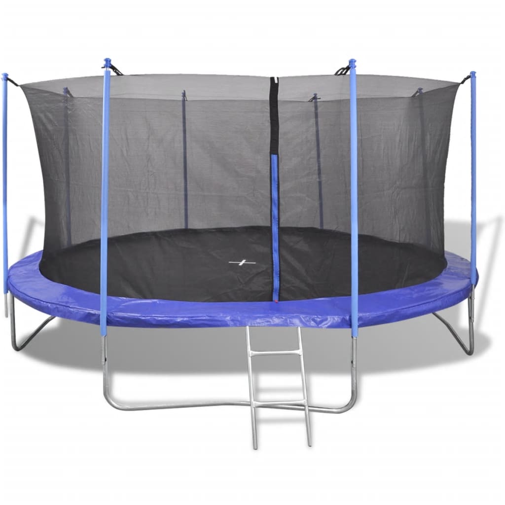 5-tlg. Trampolin Set 4,57 m - Premium Trampoline  - Just €564.55! Shop now at homesales4u