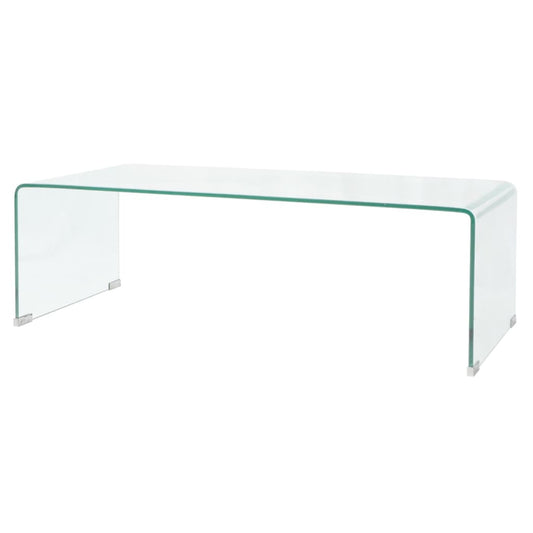 Couchtisch Hartglas 98x45x30 cm Transparent - Premium Couchtische  - Just €242.32! Shop now at homesales4u