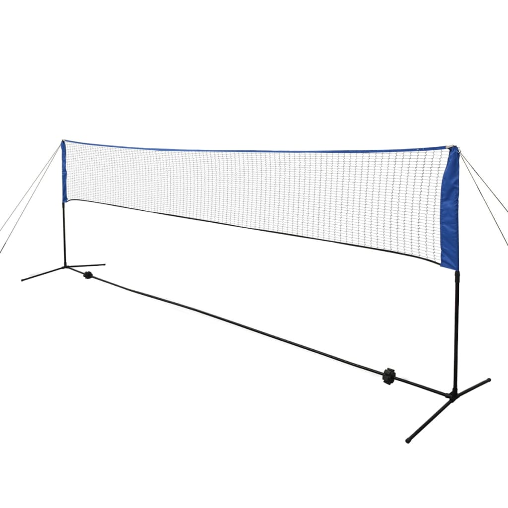 Badmintonnetz-Set mit Federbällen 500 x 155 cm - Premium Badminton-Netze  - Just €77.27! Shop now at homesales4u