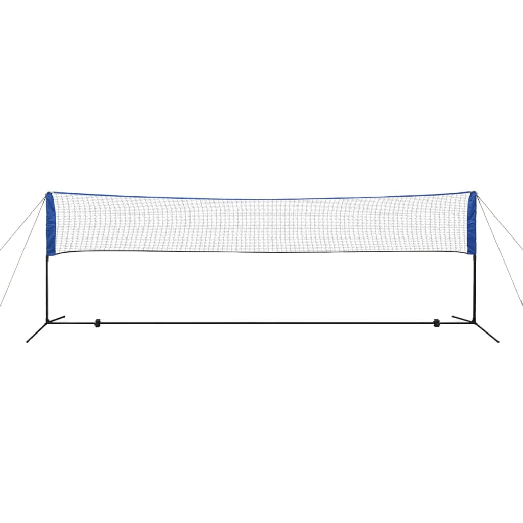 Badmintonnetz-Set mit Federbällen 500 x 155 cm - Premium Badminton-Netze  - Just €77.27! Shop now at homesales4u
