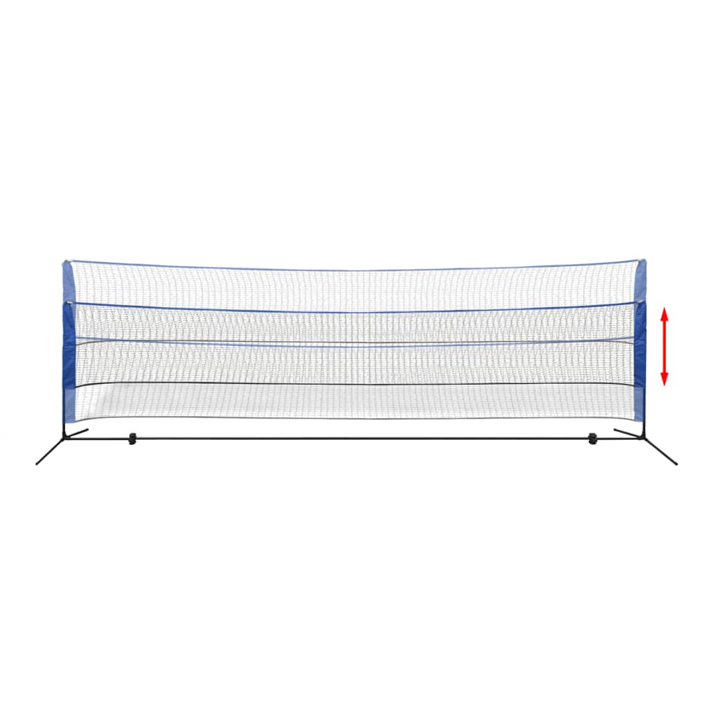 Badmintonnetz-Set mit Federbällen 500 x 155 cm - Premium Badminton-Netze  - Just €77.27! Shop now at homesales4u