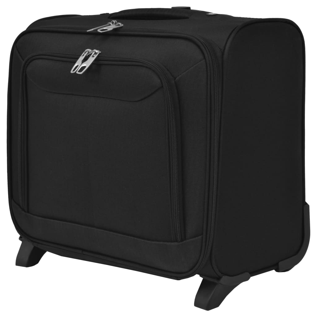 Pilottrolley Schwarz - Premium Reisekoffer  - Just €84.27! Shop now at homesales4u