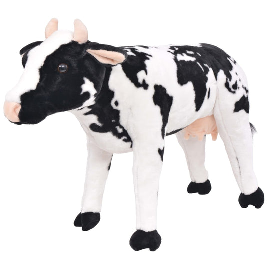Plüschtier Kuh Stehend Plüsch Schwarz und Weiß XXL - Premium Stofftiere  - Just €125.81! Shop now at homesales4u