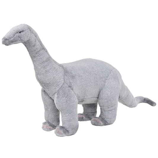 Plüschtier Brachiosaurus Stehend Plüsch Grau XXL - Premium Stofftiere  - Just €85.91! Shop now at homesales4u