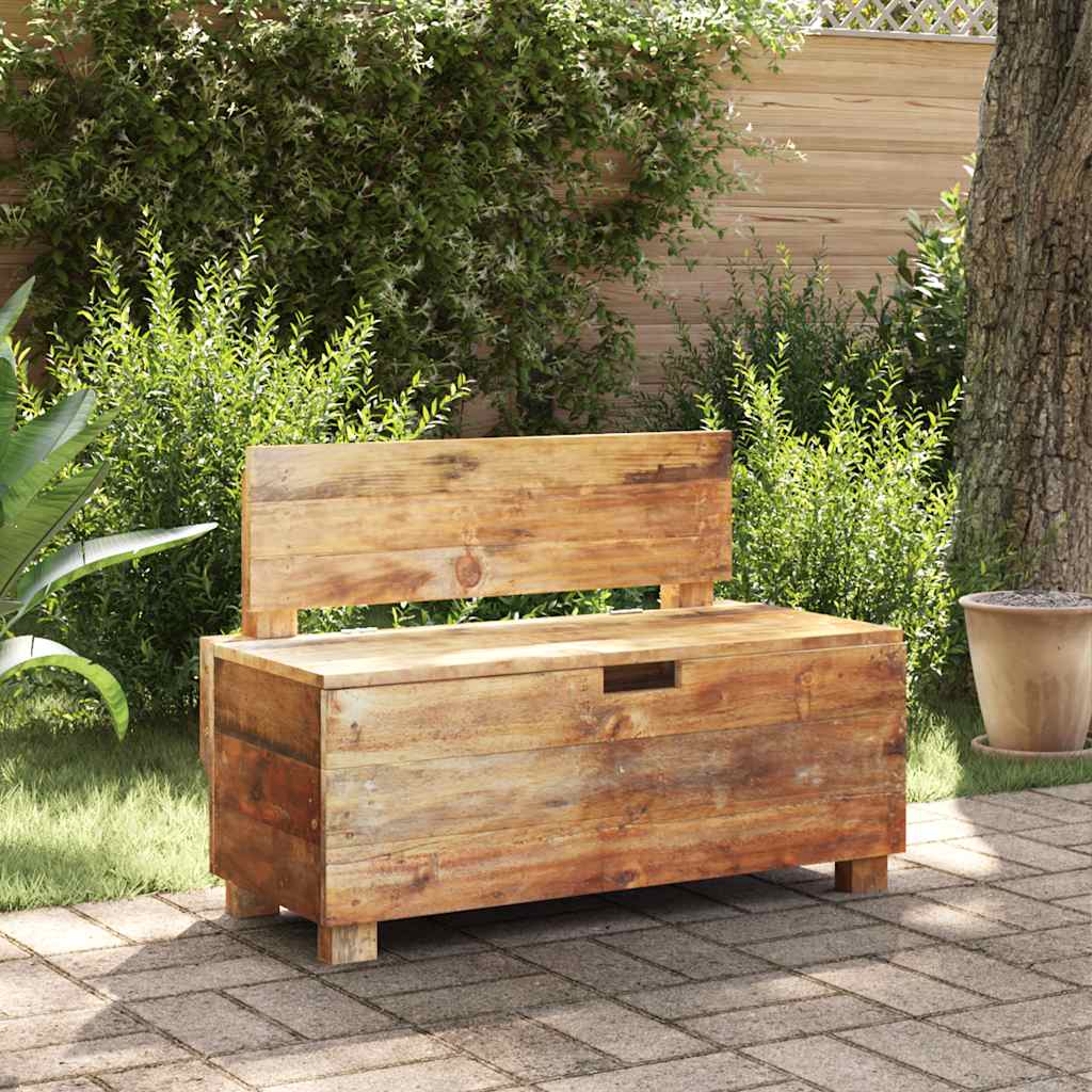 Sitzbank Massives Mahagoniholz 86x40x60 cm - Premium Truhen- & Flurbänke  - Just €243.75! Shop now at homesales4u