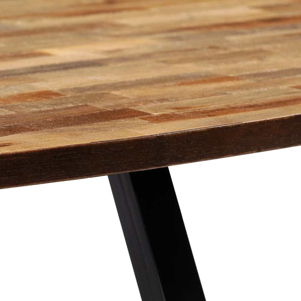 Couchtisch Recyceltes Massivholz Teak Oval 120x60x30 cm - Premium Couchtische  - Just €210.48! Shop now at homesales4u