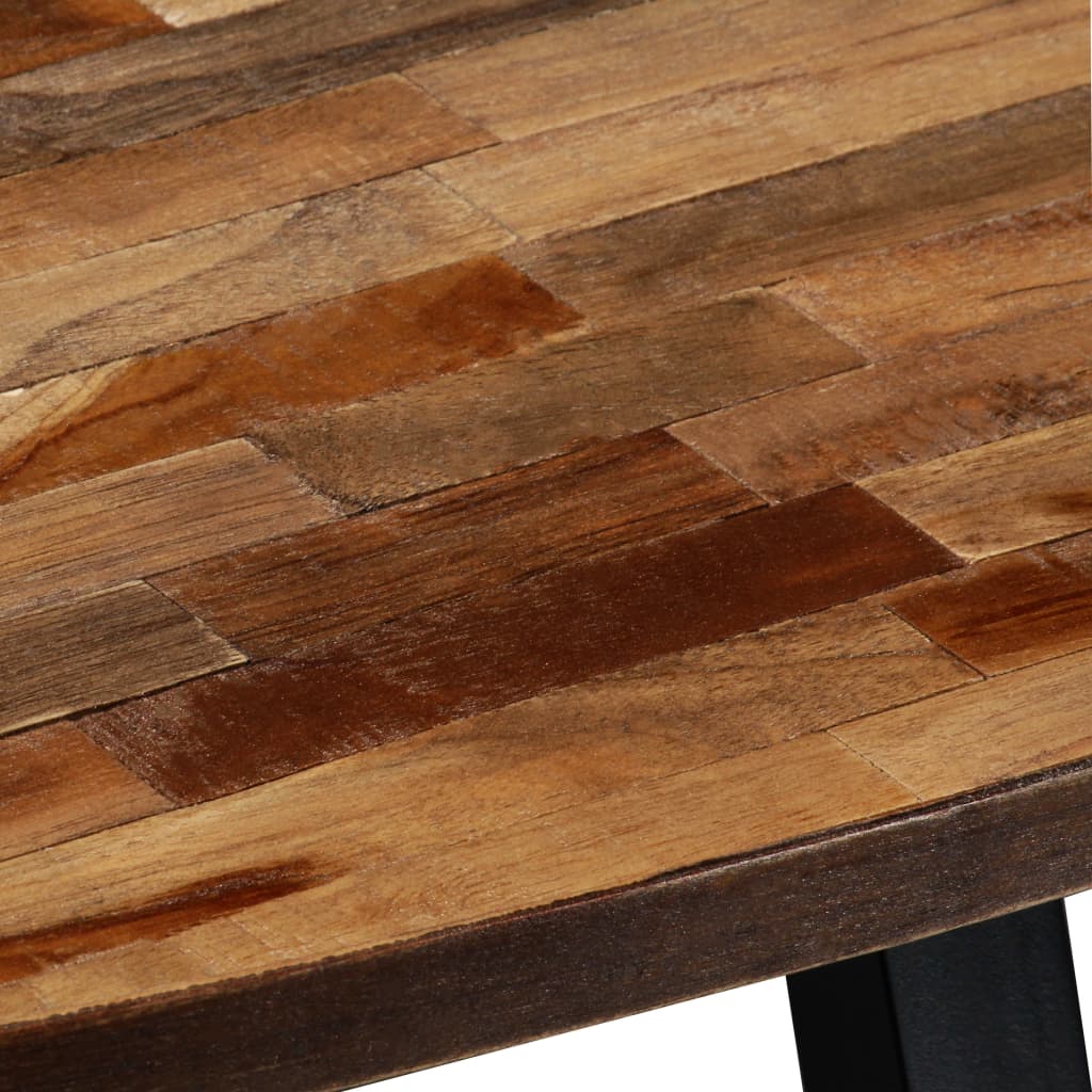Couchtisch Recyceltes Massivholz Teak Oval 120x60x30 cm - Premium Couchtische  - Just €210.48! Shop now at homesales4u