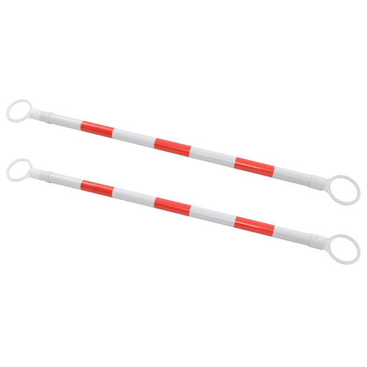 Teleskopstangen für Leitkegel 2 Stk. Kunststoff 116-197 cm - Premium Verkehrsschilder  - Just €34.04! Shop now at homesales4u