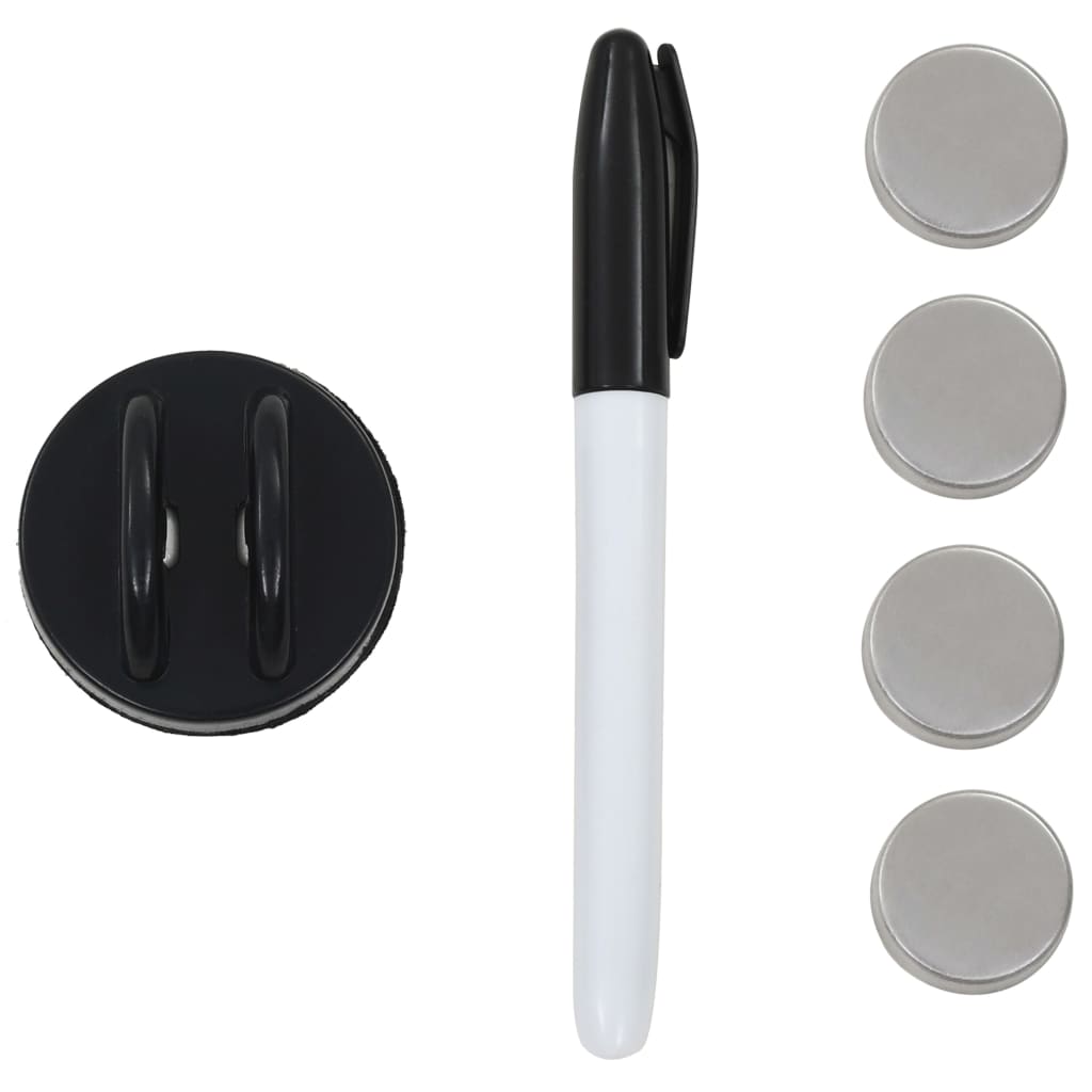 Magnetisches Whiteboard Wandmontage Glas 60 x 20 cm - Premium Whiteboards  - Just €25.80! Shop now at homesales4u