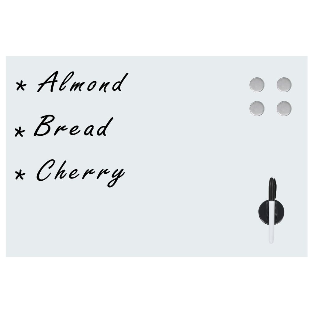 Magnetisches Whiteboard Wandmontage Glas 60x40 cm - Premium Whiteboards  - Just €43.75! Shop now at homesales4u