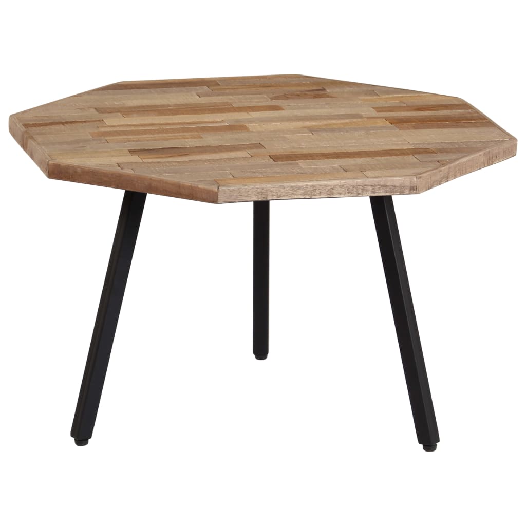 2-tlg. Couchtisch-Set Sechseckig Recyceltes Teakholz - Premium Couchtische  - Just €233.49! Shop now at homesales4u