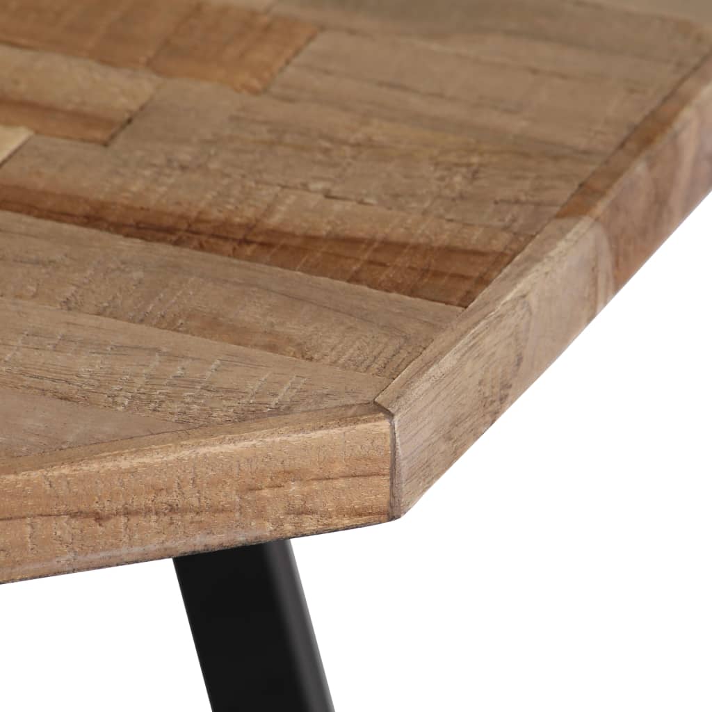 2-tlg. Couchtisch-Set Sechseckig Recyceltes Teakholz - Premium Couchtische  - Just €233.49! Shop now at homesales4u
