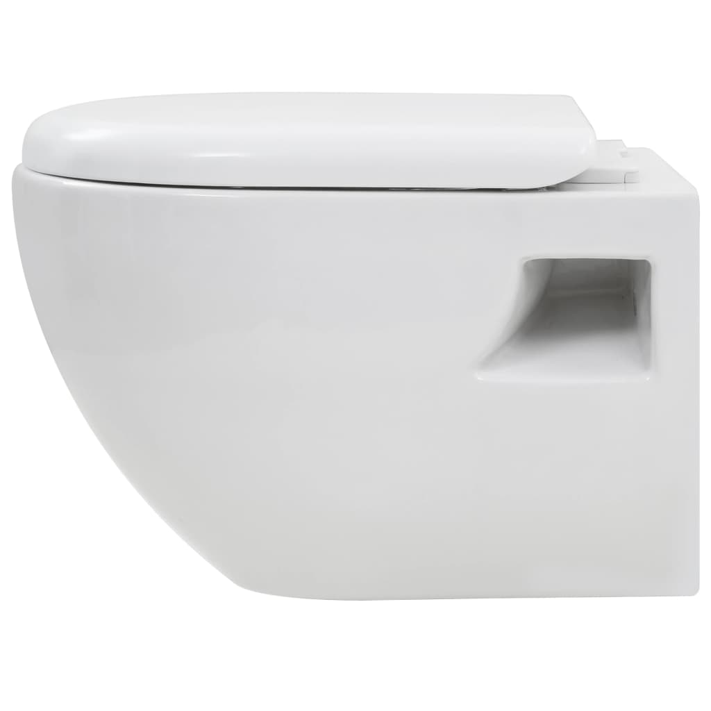 Wand-WC Keramik Weiß - Premium Toiletten  - Just €183.46! Shop now at homesales4u