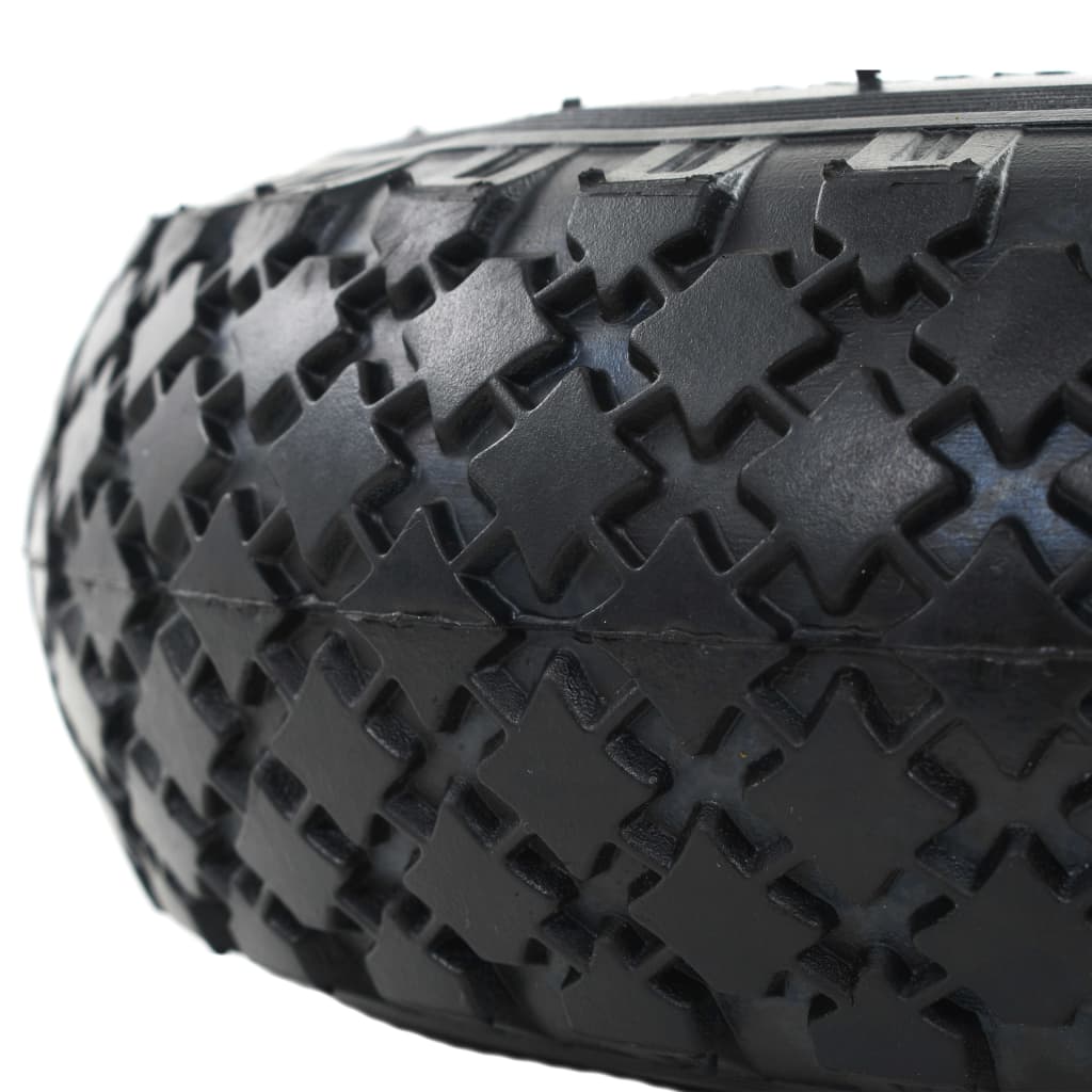 Sackkarrenräder 4 Stk. Gummi 3,00-4 (245x82) - Premium Hebezüge, Kräne & Rollwagen  - Just €62.54! Shop now at homesales4u