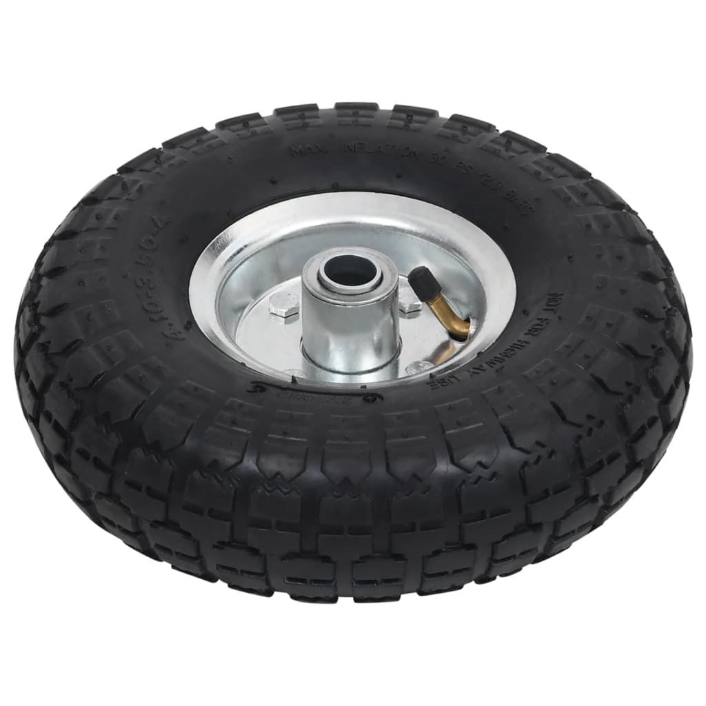 Sackkarrenräder 2 Stk. Gummi 4,10 / 3,50 - 4 (260x83) - Premium Hebezüge, Kräne & Rollwagen  - Just €40.91! Shop now at homesales4u