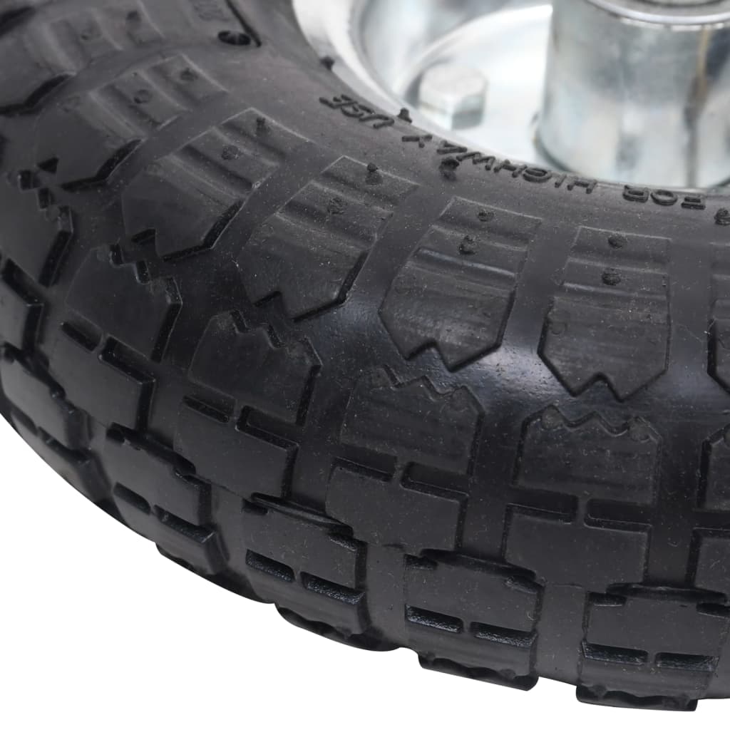 Sackkarrenräder 2 Stk. Gummi 4,10 / 3,50 - 4 (260x83) - Premium Hebezüge, Kräne & Rollwagen  - Just €40.91! Shop now at homesales4u