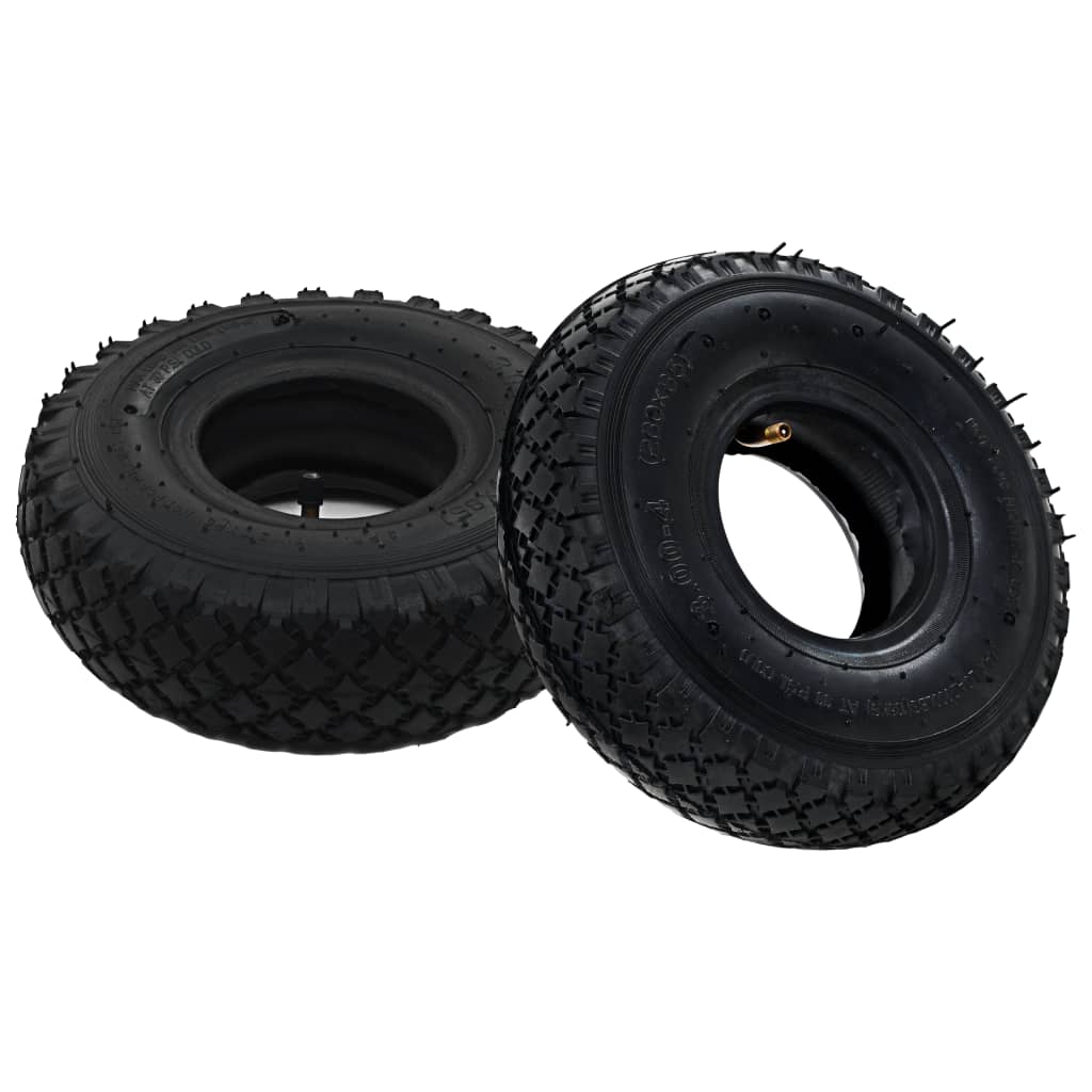 2 Reifen 2 Schläuche 3,00 - 4 260 x 85 für Sackkarren Gummi - Premium Hebezüge, Kräne & Rollwagen  - Just €35.27! Shop now at homesales4u