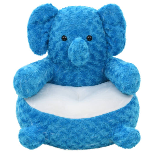 Elefant Kuscheltier Plüsch Blau - Premium Stofftiere  - Just €54.04! Shop now at homesales4u