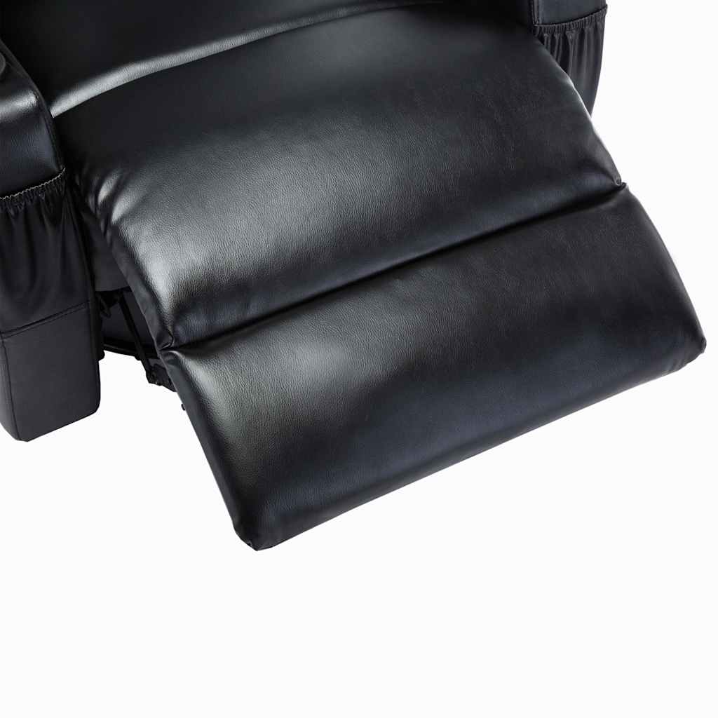Massage-Schaukelsessel Schwarz Kunstleder - Premium Massagesessel  - Just €678.52! Shop now at homesales4u