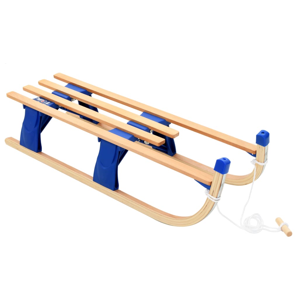 Klappschlitten Holz 110 cm - Premium Schlitten  - Just €117.12! Shop now at homesales4u
