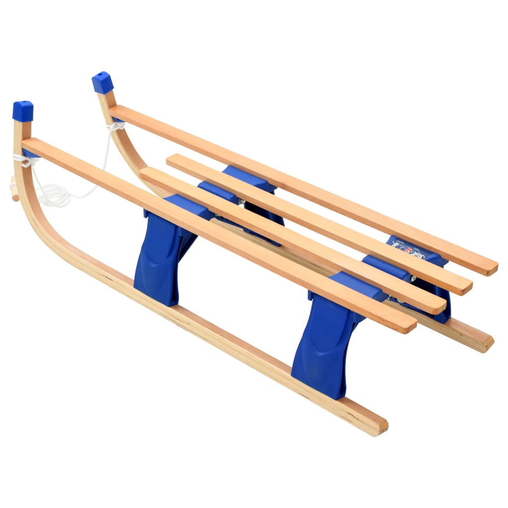 Klappschlitten Holz 110 cm - Premium Schlitten  - Just €117.12! Shop now at homesales4u