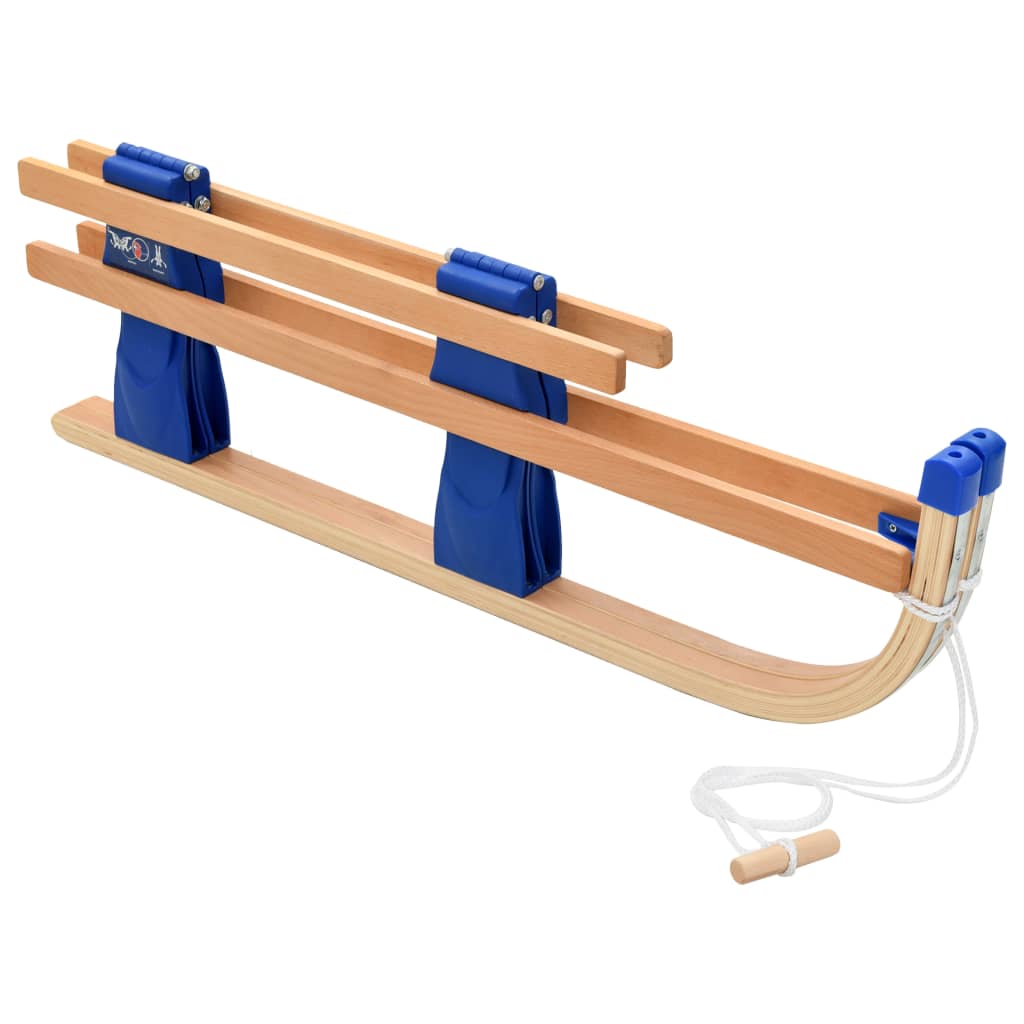 Klappschlitten Holz 110 cm - Premium Schlitten  - Just €117.12! Shop now at homesales4u