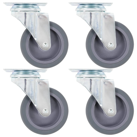 Lenkrollen 4 Stk. 75 mm - Premium Materialbeförderung  - Just €32.22! Shop now at homesales4u