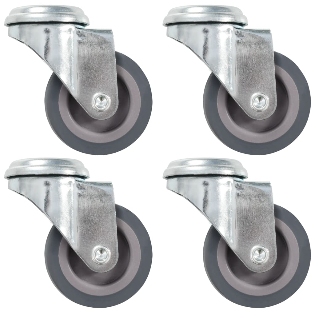 Lenkrollen mit Bolzenloch 4 Stk. 50 mm - Premium Materialbeförderung  - Just €25.53! Shop now at homesales4u