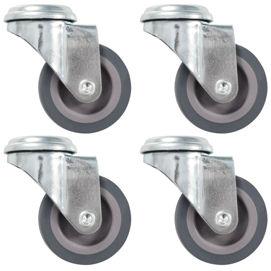 Lenkrollen mit Bolzenloch 4 Stk. 50 mm - Premium Materialbeförderung  - Just €25.53! Shop now at homesales4u