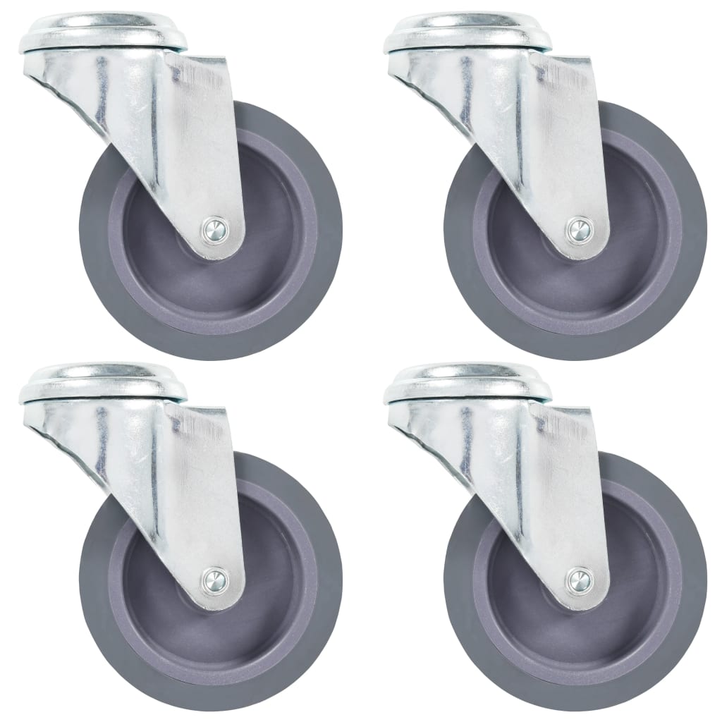 Lenkrollen mit Bolzenloch 4 Stk. 75 mm - Premium Materialbeförderung  - Just €37.63! Shop now at homesales4u
