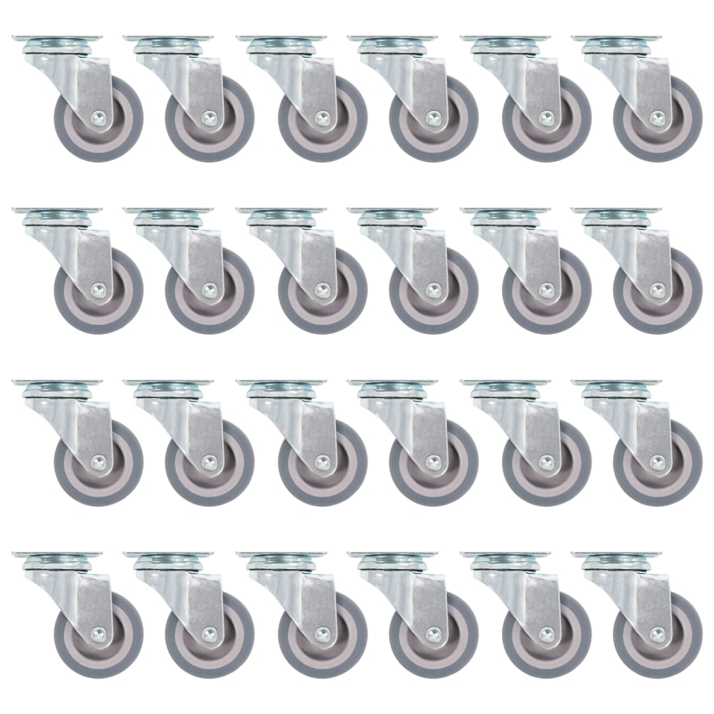 Lenkrollen 24 Stk. 50 mm - Premium Materialbeförderung  - Just €68.32! Shop now at homesales4u